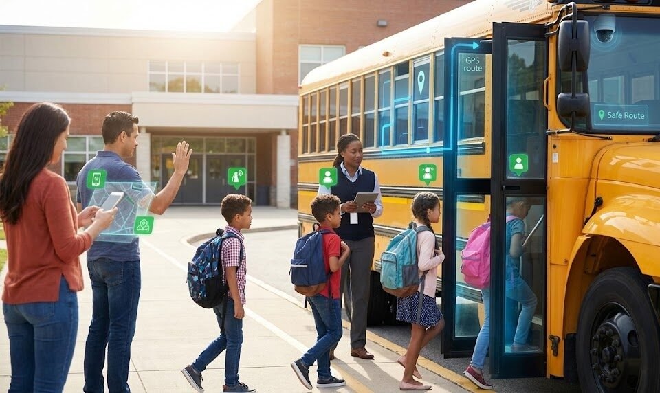 School transport tracking UAE