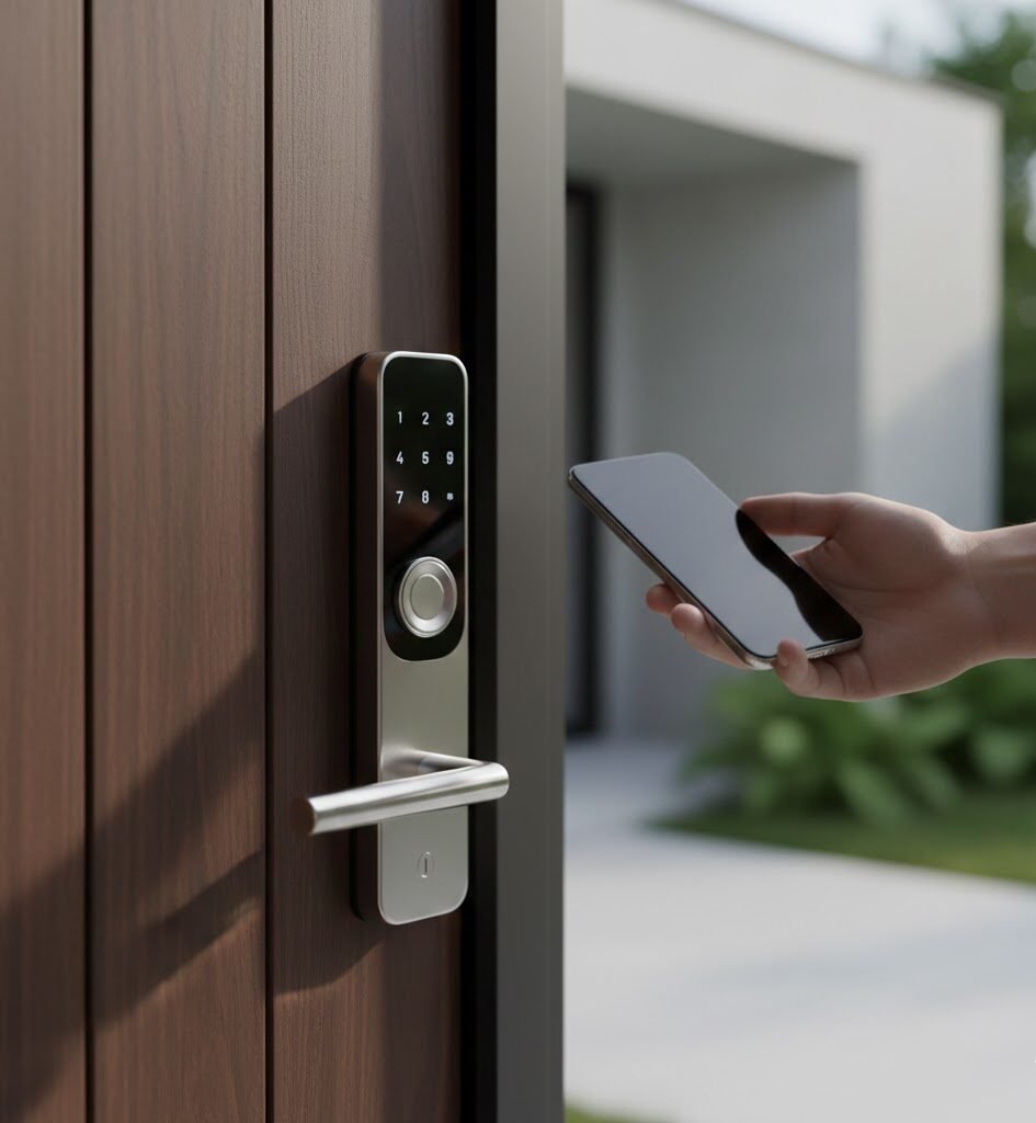Villa smart lock system