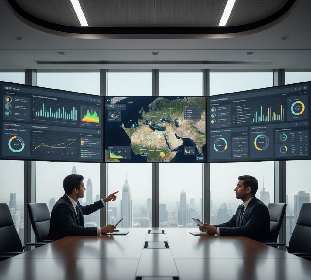 ESG analytics dashboard